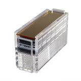 "El Catire" Domino Set with Racks - Mirror Gold