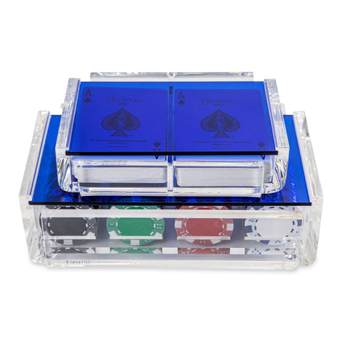 "El Poker" Luxe Poker Chip and Card Set