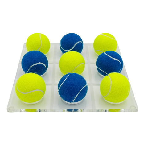 “El Tenis” Tennis Ball Tic-Tac-Toe
