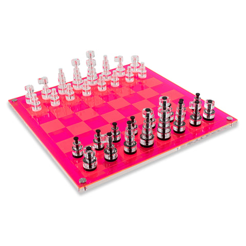 Chess - Tabuleiro de Xadrez Iluminado - Alalux - Jogo de Dominó